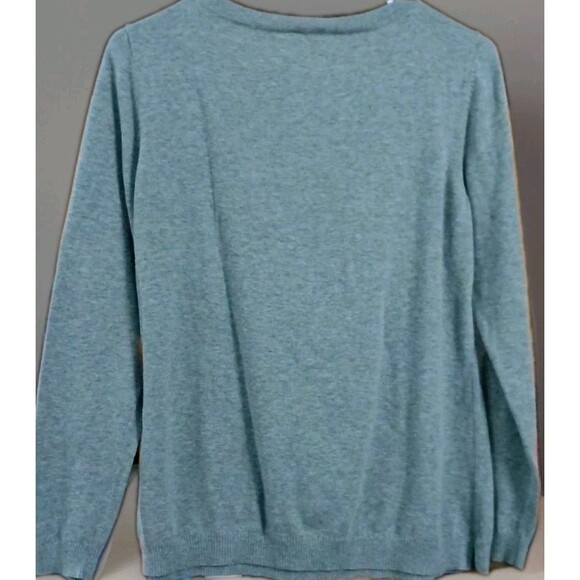 Talbots Owl Sweater Women’s Small Gray Knit Whimsical Cute Cozy Pullover EUC - Picture 2 of 5